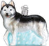 Old World Christmas Dog Collection Glass Blown Ornaments for Christmas Tree Siberian Husky...