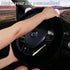 Cartoon Cute Fluffy Steering Wheel Cover for Women Girls,JXJKMMN Furry Ear Steering Wheel Cover Winter Warm Fuzzy Car Steering Wheel Cover Lovely ...