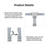 High Chair Straps, Adjustable Harness Baby Safety Strap Belt for Stroller Pushchair Pram Buggy High Chair Baby Harness Safety Harness Strap Belt (...