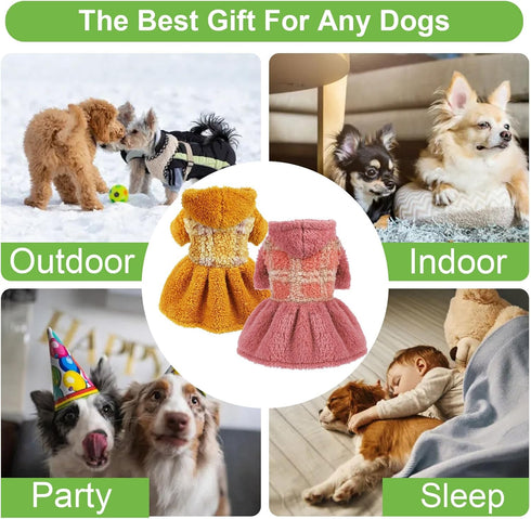 Winter Dog Dress Dog Sweaters for Small Dogs Cat Sweater Small Dog Sweaters Puppy Sweater Puppy Sweaters for Small Dogs (X-Small)...