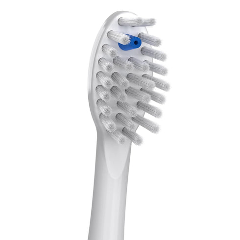 Waterpik Genuine Full Size Replacement Brush Heads With Covers for Sonic-Fusion Flossing Toothbrush SFFB-2EW, 2 Count White...