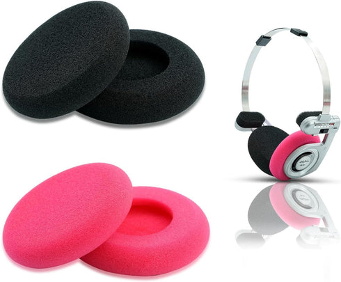 GVOEARS Replacement Earpads Cushion for Koss Portapro Headphones 2 Pairs (Rose+Black)......