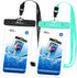 MoKo Waterproof Phone Pouch 2Pack, Underwater Phone Case Dry Bag with Lanyard Compatible with iPhone 14 13 12 11 Pro Max X/Xr/Xs Max/SE 3, Galaxy ...