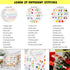Yixhua 3 Sets Practice Embroidery Kit for Beginners,Cross Stitch Kit Adult with Pattern Starter Hand Embroidery with Instructions Arts and Crafts ...