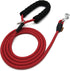 Dog Leash, Braided Rope Traction – Walking Training Lead for Small/Medium Dogs ((1/3") - 6FT, Red)...