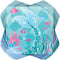 Mermaid Design Beverage Napkins (Pack of 16) - Enchanting Designs Perfect for Under-the-Sea Themed Parties & Celebrations...