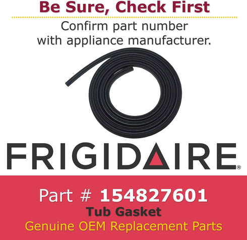 Frigidaire 154827601 Tub Gasket