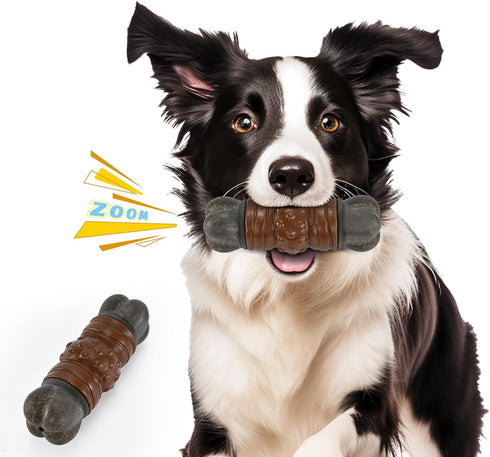 Large Dog Toys for Aggressive Chewers, Tough Dog Toys for Aggressive Chewers, Indestructible Dog Toy, Dog Bones Long Lasting for Medium/Large Dogs...