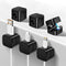 6 Pack Magnetic Cord Organizer, Znben Magnetic Cable Clips Holder Adhesive Cable Management Charger Wire Holder Clips for Desk, Car, Office, Home,...