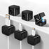 6 Pack Magnetic Cord Organizer, Znben Magnetic Cable Clips Holder Adhesive Cable Management Charger Wire Holder Clips for Desk, Car, Office, Home,...