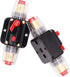 12V 30A Circuit Breaker Reset Fuse PowMr, Audio Inline Fuse Holder 30 Amp With Manual Reset for Car Audio, Stereo Switch and Solar Inverter System...