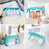 PACKISM Clear Makeup Bags, Perfect Size TSA Approved Toiletry Bag for Travel, Durable Clear Pouches with Zipper for Home Storage Organizing, Bathr...