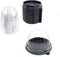 Clear Plastic Mini Cupcake Container,25 PC Desk Pet Containers Mooncake Boxes Muffin Pod Dome Muffin Single Cupcake Holders Individual Cupcake Con...