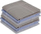 Zenssia Men's Soft Cotton Handkerchiefs Assorted Color with Stripe 6 Piece Gift Set...