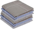 Zenssia Men's Soft Cotton Handkerchiefs Assorted Color with Stripe 6 Piece Gift Set...