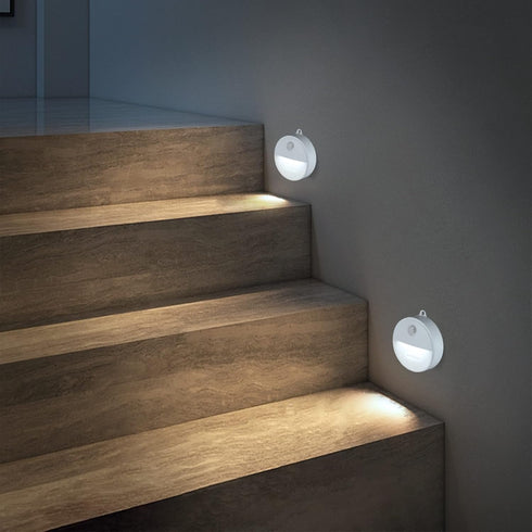 EverBrite LED Motion Sensor Night Light, Automated On & Off, Cool White Motion Activated LED Night Light for Kitchen, Bathroom, Stairs, Bedroom - ...