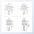 Anina 4pc SMA - UHF FR Coaxial Connector Kit SMA to PL259 SO239 UHF VHF Crimp Coax Adapter for CB Radio/Handheld Ham Radio Antenna/Walkie Talkie/A...