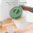 Toguma 2.2 Liter Plastic Water Pitcher Large-Capacity Household Water Jug with Lid, Beverage Container for Hot Cold Juice Tea (Transparent green)...
