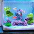 2Pack Beta Leaf Bed Fish Resting Leaf Betta Hammock Beta Tank Decorations Aquarium Plants Betta Fish Accessories for Small Tank...