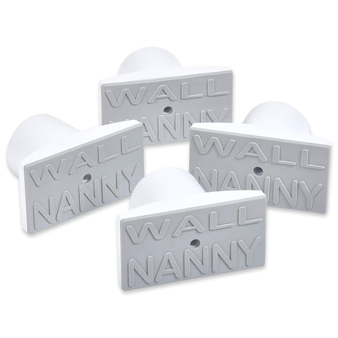 Wall Nanny Extender -4 Inch Baby Gate Extension Guard (Made in USA) Extends Pressure Mounted Gates - Protects Walls, Stabilizes Gate, for Child, P...