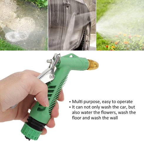 Car Washing Water Gun Adjustable Sprinkler Head 10m-20m Injection Distance Short Pressure Washer Gun for Car Washing/Plants and Lawn/Patio Gardeni...