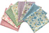 8 Pieces 18" x 22" (46cm x 56cm) Cotton 100% Floral Printed Sewing Supplies Fabric for Quilting Patchwork, DIY Craft, Scrapbooking Cloth...
