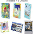 3" Dual Sided Clear Acrylic Refrigerator Magnetic Photo Frame, Frameless Display Compatible with Fujifilm Mini 9 8 8+ 2x3 Photo...