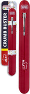 Meat Red Crumb Buster Quick and Efficient Metal Crumb Remover Dust of Tables and Countertops for Quick Cleaning, Color Coded Kitchen Tools...