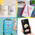 60 Sheets Family Friend Theme Scrapbooking Sticker Decals Waterproof Vinyl Scrapbook Stickers Set Scrapbook Supplies Photo Album Decor for Planner...