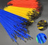 150Pcs Plastic Paint Brushes Set Acrylic Paint Brushes Watercolor Brushes Colorful Detail Painting Kit Art Supplies for Acrylic Oil Watercolor Pai...