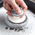 4Pcs Stainless Steel Wool Scrubber with Handle, Dish Scrubber Cleaning Supplies for Pots, Pans, Grills, Dishes...