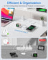 3 in 1 Charging Station for Apple MagSafe Charger, Foldable Magnetic Wireless Travel Charger Multiple Devices for iPhone 15 14 13 12 Pro Max Plus ...
