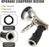 Garden Hose Nozzle, Zinc Alloy Hose Sprayer Nozzle with 9 Spray Patterns, High Pressure Water Hose Nozzle Heavy Duty Hand Sprayer, for Car Washing...