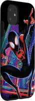 iPhone 11 Marvel Spider-Man Into the Spider-Verse Miles Morales City Case...