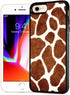 for iPhone 8 Plus, iPhone 7 Plus, Art Design Soft Back Case Phone Cover, HOT12232 Giraffe Pattern...