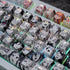 Gliging Translucent Keycaps PBT Dye Sublimation OEM Profile 108 Keycap Set Japanese Anime Keycap Keyset with Puller for Cherry Mx Gateron Kailh Sw...
