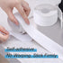 4 Rolls Bath Caulk Tape Waterproof Self Adhesive with Tool,Sealing Tape,Sealant Strips PVC for Kitchen Sinks,Bathroom Bathtub,Toilet (White)...