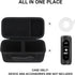 Hard Carrying Case for Blue Tees Golf Player+ GPS Speaker with Touch Screen Display, GPS Speaker Player Protection Case with Mesh Pocket for Charg...