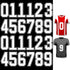 WILLBOND 24 Pcs Iron on Numbers, Jersey Heat Transfer Numbers 0 to 9 for Team Uniform Sports T-Shirt Football Basketball Baseball (8 Inch)...