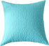 MarCielo 2 Pack Throw Pillow Covers Euro Sham Covers (26"X26", Teal)...