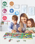 Magnetic Puzzles for Kids Ages 4-8, 3 in 1 Wooden Jigsaw Puzzles Book for Toddlers, Car Activities Toy for Girls 4-6, Learning Magnet Gift for Roa...