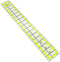 ARTEZA Quilting Ruler, Laser Cut Acrylic, Double Colored Grid Lines, 2.5"x18"...