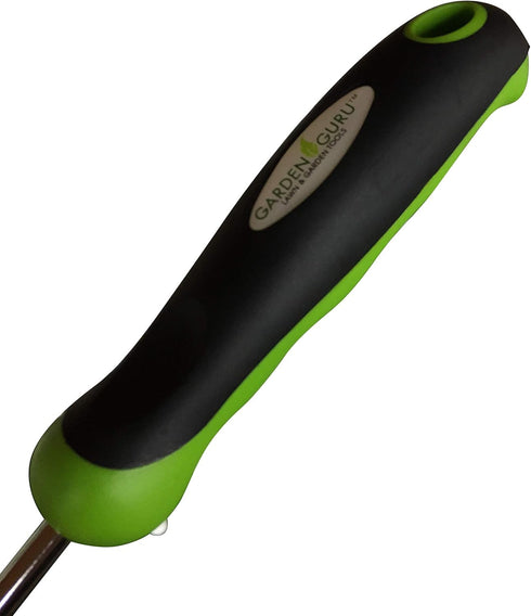 Garden Guru Dandelion Weeder Tool with Ergonomic Handle & Fulcrum - Stainless Steel Weed Puller for Planting, Weeding, Flower and Vegetable Care i...