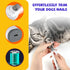 Dog Nail Trimmers, Usable for Cat Nail Clipper, Dog Nail Grinder, Upgraded Dog Nail Grinder Silent Use, Rechargeable Battery, Equipped with LED Li...