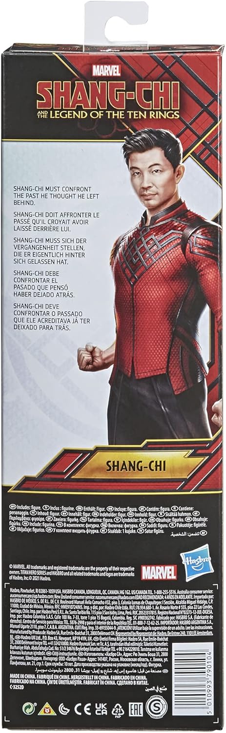 Hasbro Marvel Hasbro Titan Hero Series Shang-Chi and The Legend of The Ten Rings Action Figure 12-inch Toy Shang-Chi for Kids Age 4 and Up...