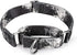 Stylish Camouflage Floral Printed Dog Collar - Adjustable Collar for Small and Medium Large Dogs (L, Black)...