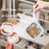 2 Pcs Hair Tie Organizer, Portable Hair Accessory Storage Containers Small Stackable Hair Ties Qtip Travel Holder Cotton Swab Dispenser Hair Acces...