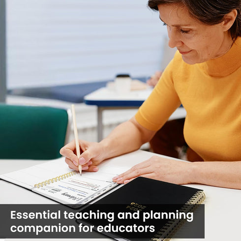 Academic Planner 2024-2025, Monthly and Weekly Calendar Planner (July 2024 - June 2025), Hardcover Teacher School Student Planner with Tabs, Ideal...