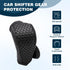 Car Gear Shift Cover, Non-Slip Gear Stick Shift Knob Cover Protector Automotive Interior Accessories for Car, SUV, Truck (Black)...