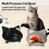 Cat Food Bowl, Non-Slip, Safe Melamine Material, Anti-Skid Base, Shallow Design, Dishwasher-Safe, 14.5cm Diameter...